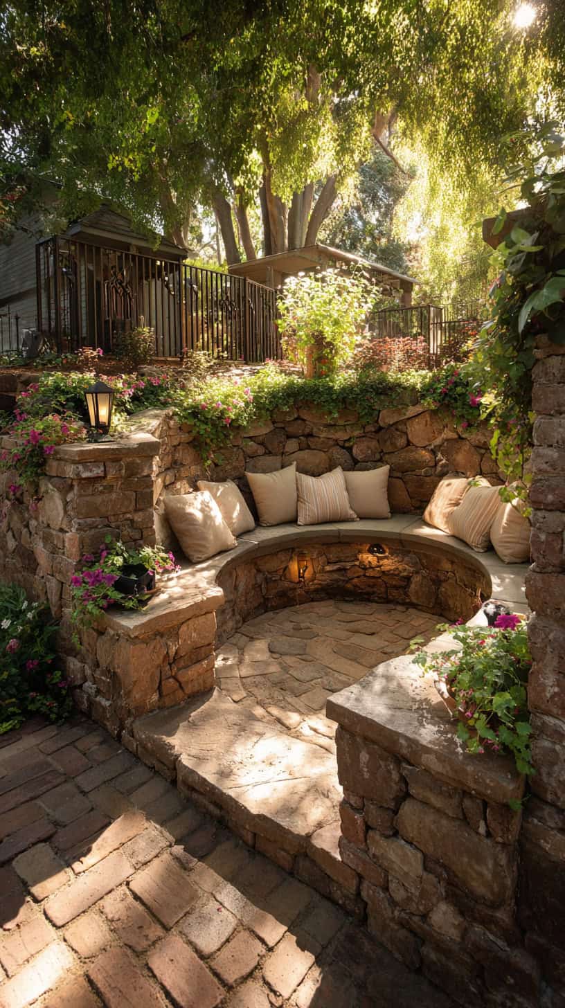 Sunken Stone Patio - Image 2