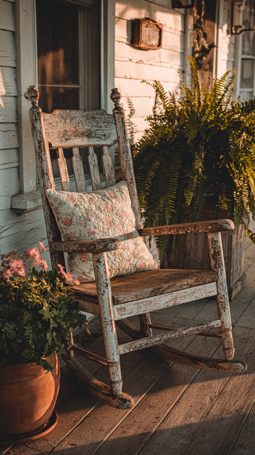Vintage Rocking Chair - Image 2