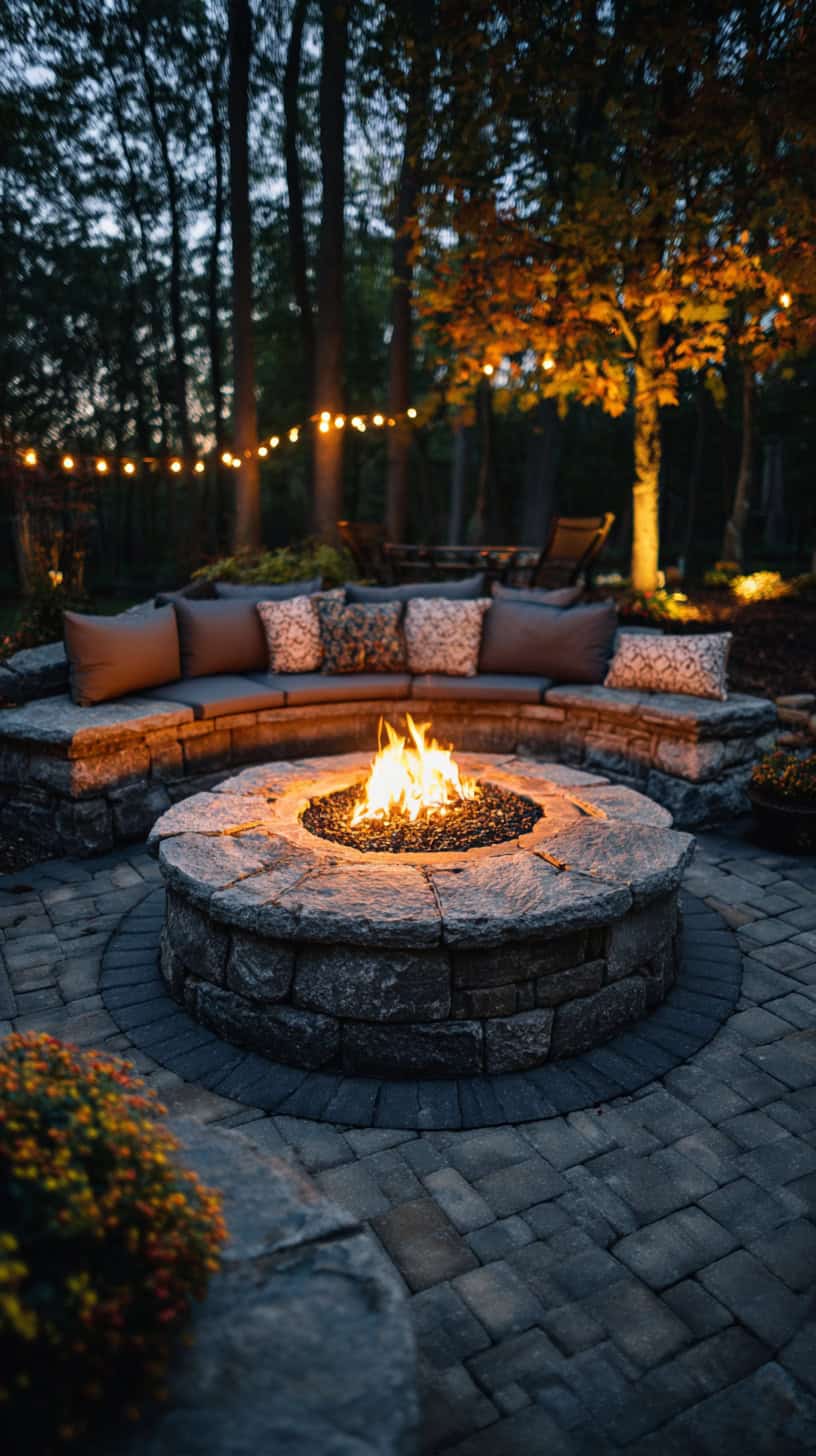 Back Patio Ideas Featuring Fire Pits and Warmth - Image 1
