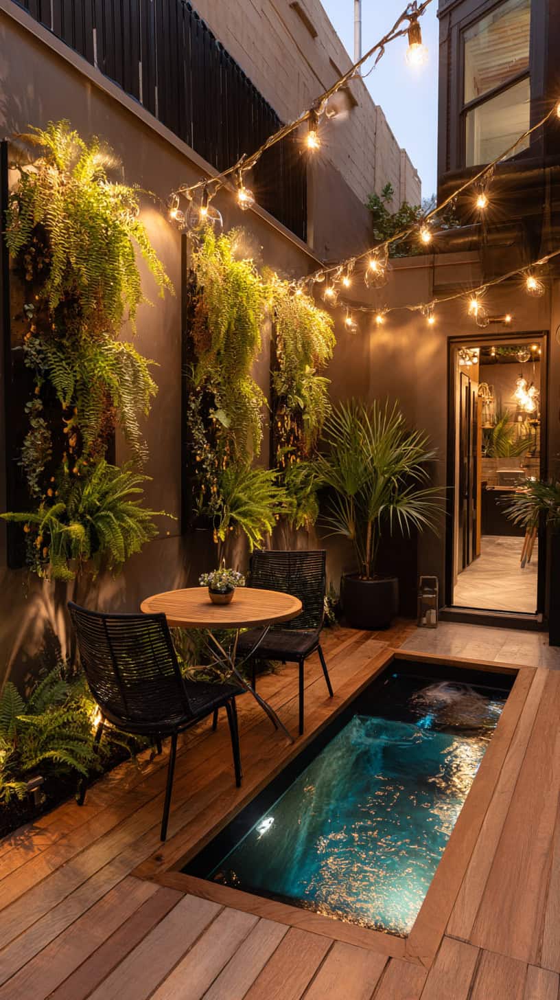 Backyard Patio Designs With Pool for Small Spaces - Image 1
