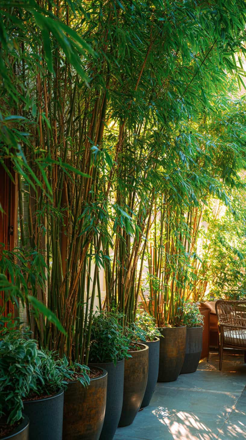 Bamboo Privacy Screen - Image 2