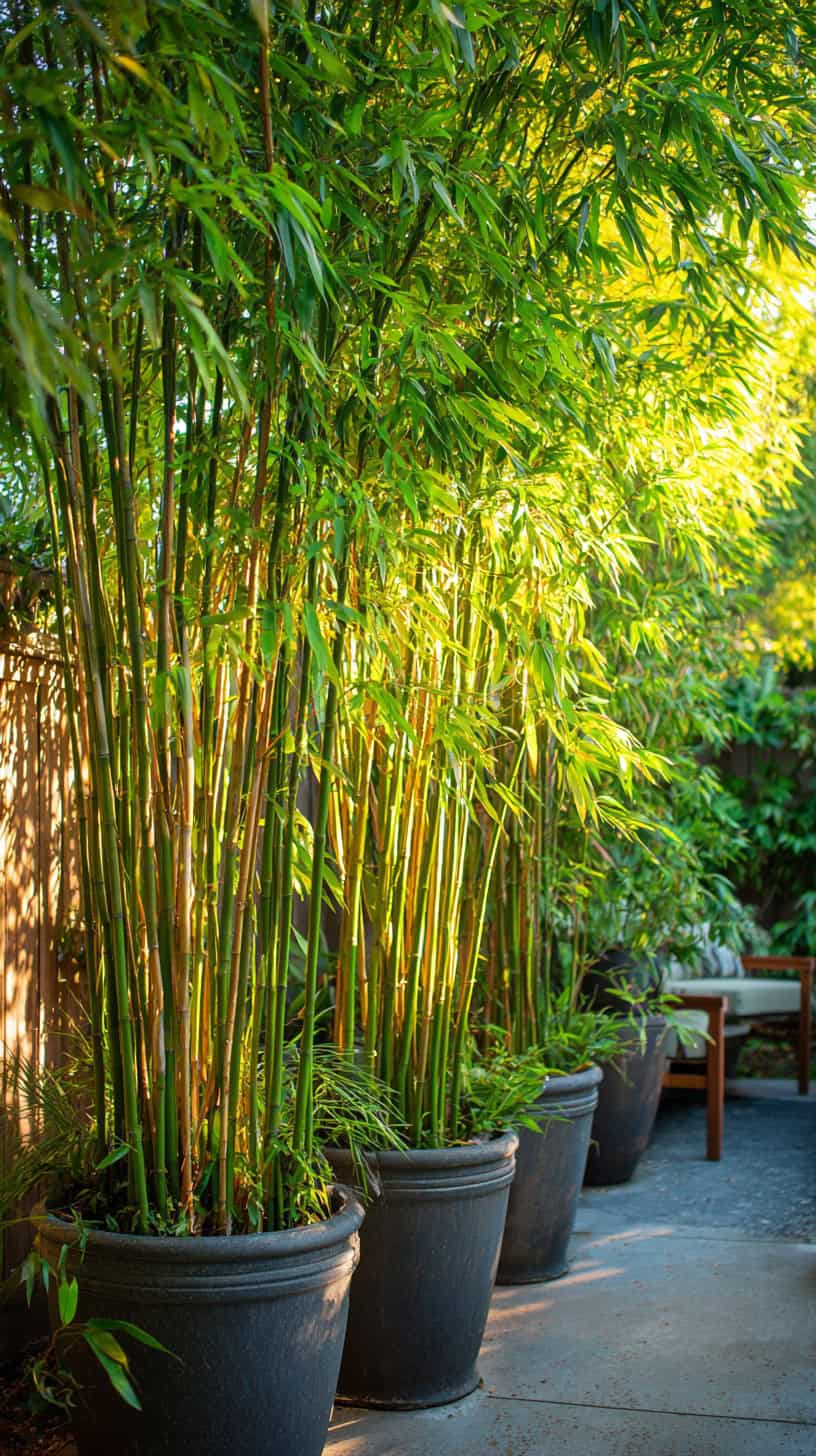 Bamboo Privacy Screen - Image 1