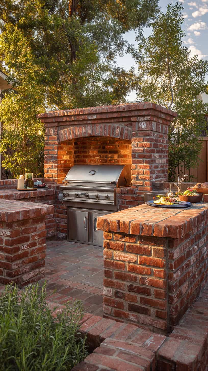 Brick Grill Surround - Image 1