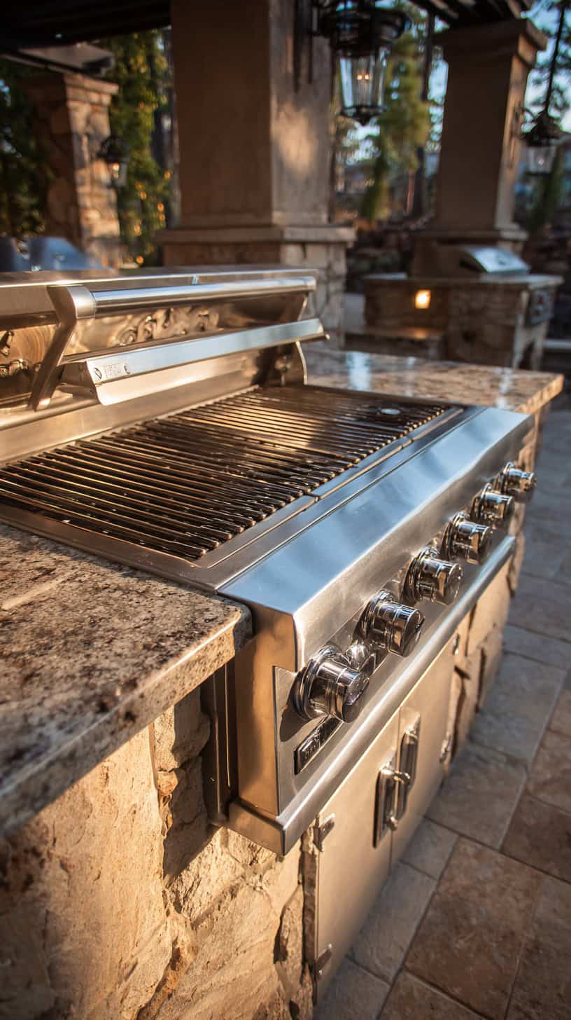 Built In Outdoor Grill - Image 2