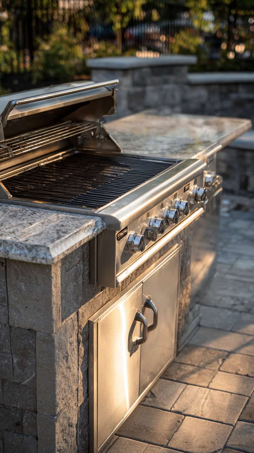 Built In Outdoor Grill - Image 1