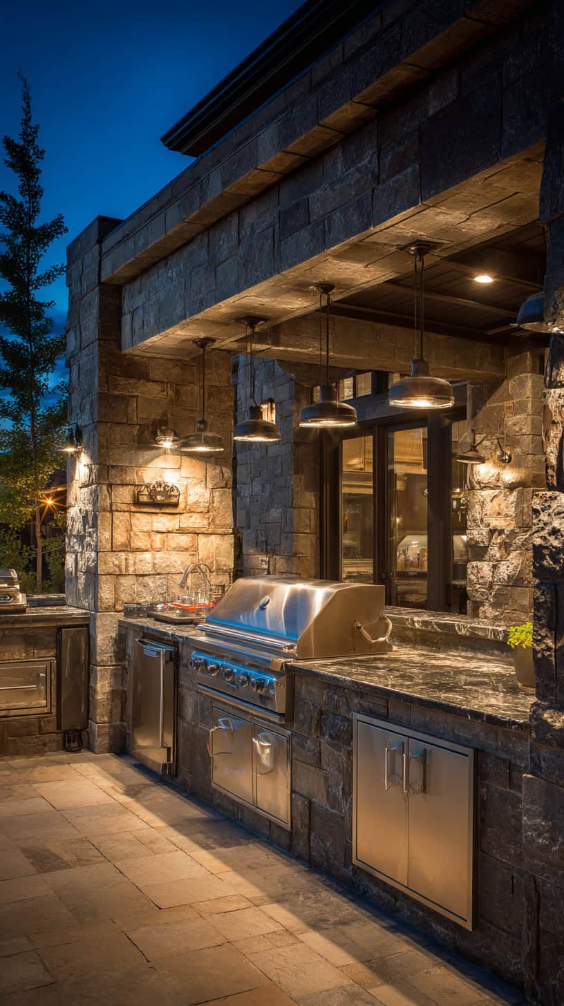 Built Ins Grilling Station - Image 1