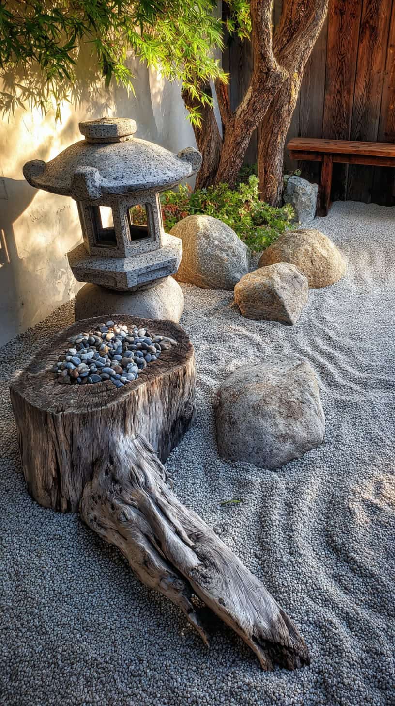 Charming Gravel Zen Corner - Image 2
