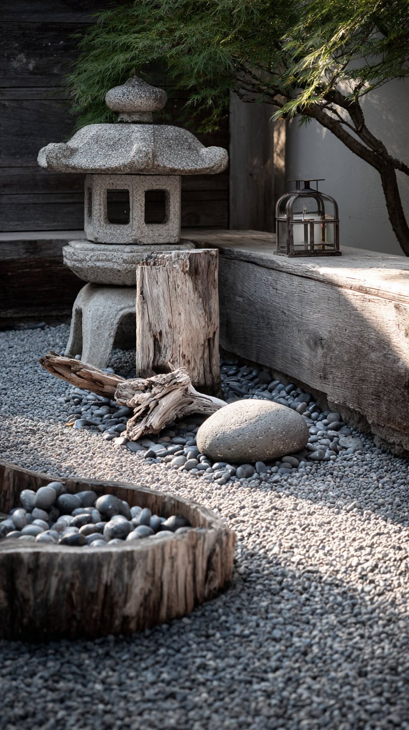 Charming Gravel Zen Corner - Image 1