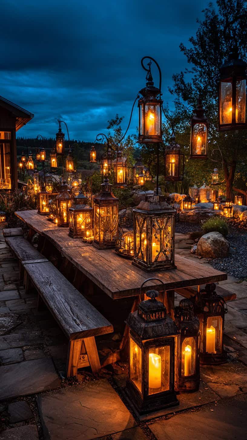 Charming Lantern Lit Patio - Image 2