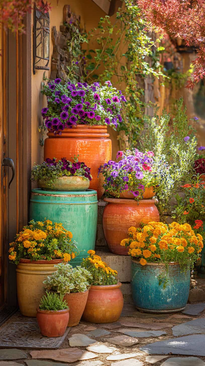 Colorful Container Clusters - Image 1