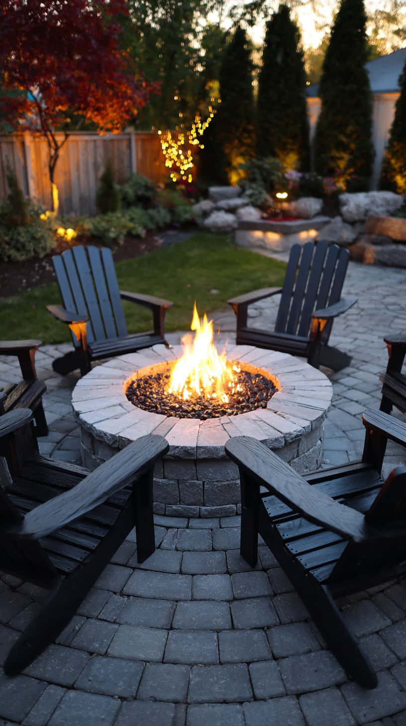 Compact Backyard Fire Pit - Image 1