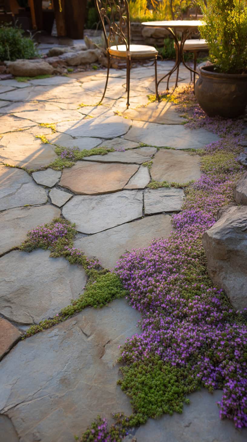 Compact Paver Patio Garden - Image 1