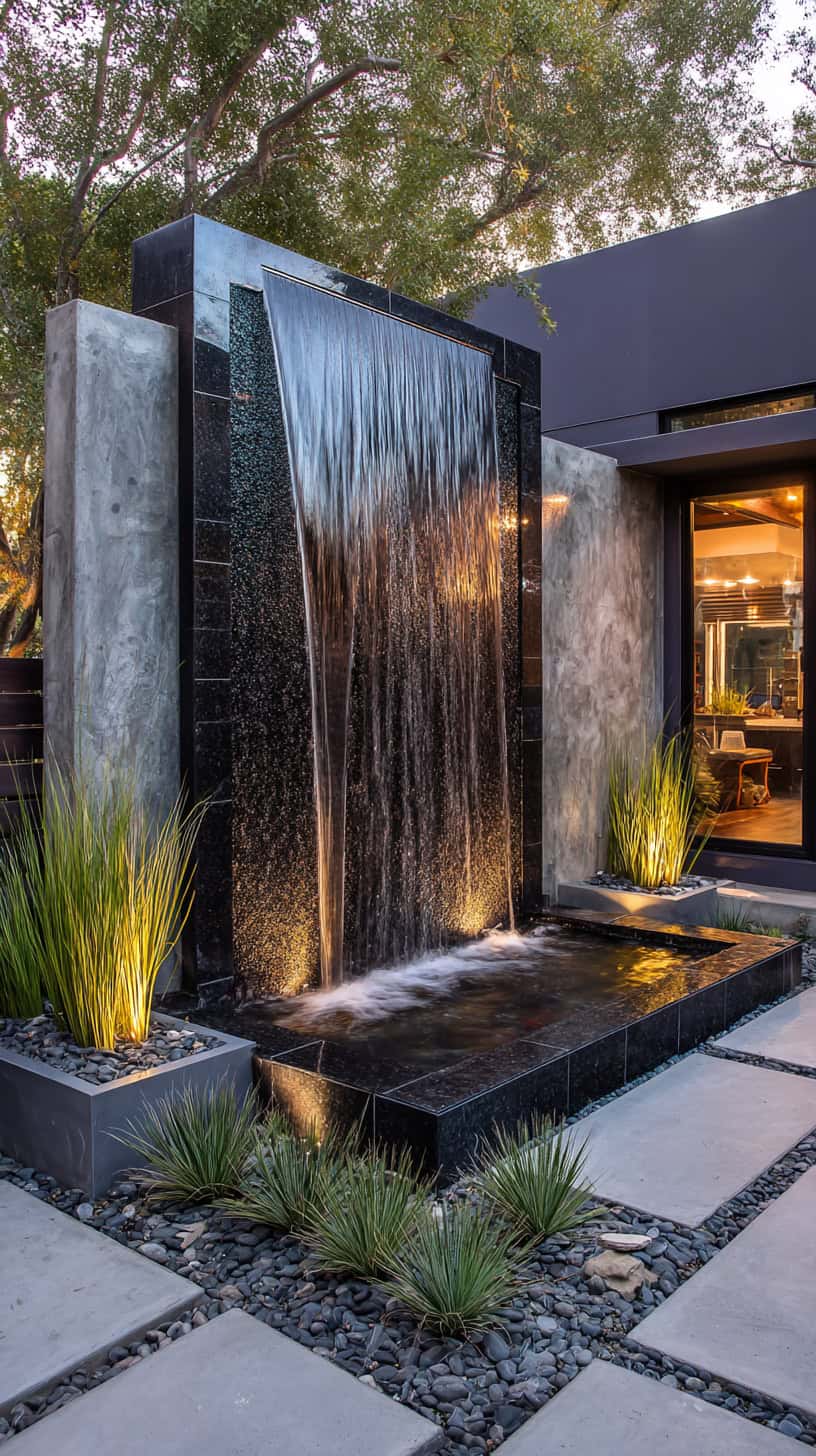 Contemporary Water Wall - Image 2
