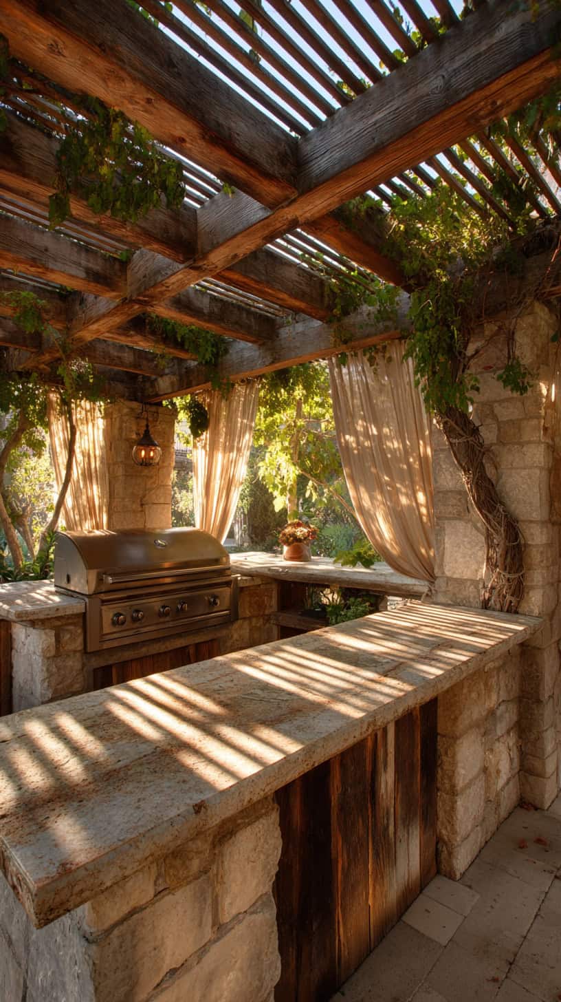 Covered Outdoor Kitchen Designs: Protection Meets Style - Image 2