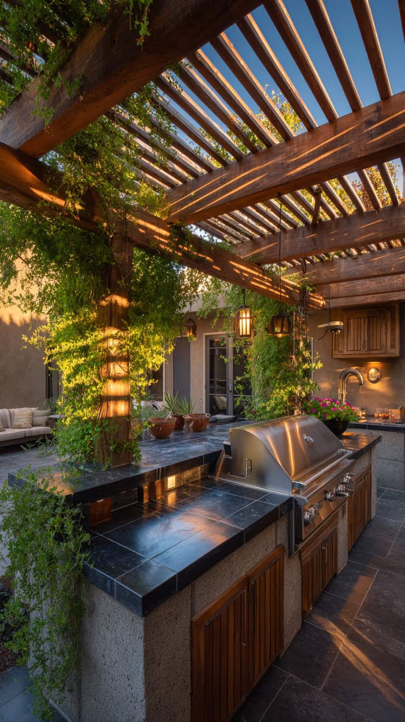 Covered Pergola BBQ Spot - Image 2