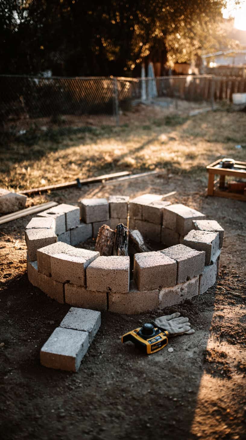 Diy Outdoor Fire Pit Area on a Budget - Image 2