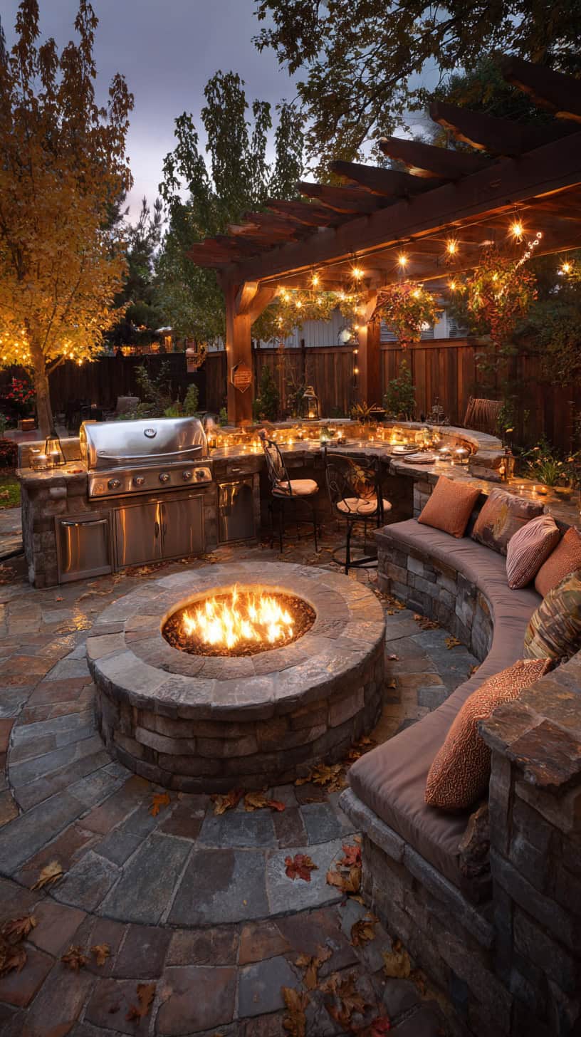 Fire Pit Dining Nook - Image 1