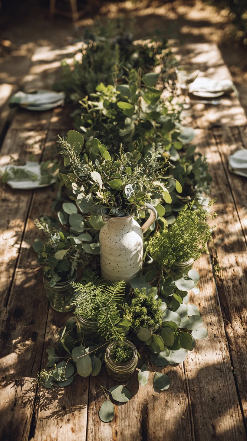 Greenery BBQ Centerpiece - Image 2