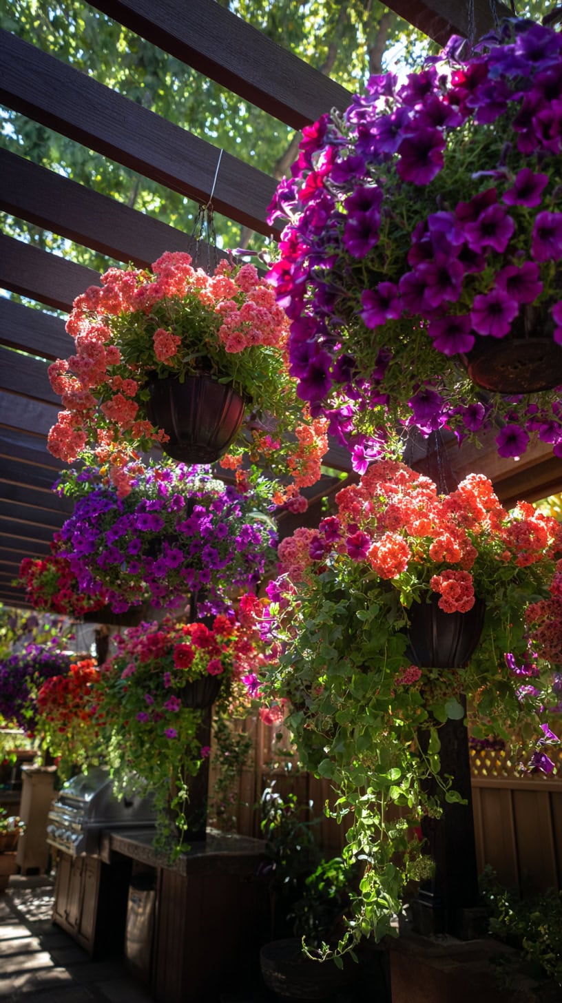 Hanging Basket Blooms - Image 1