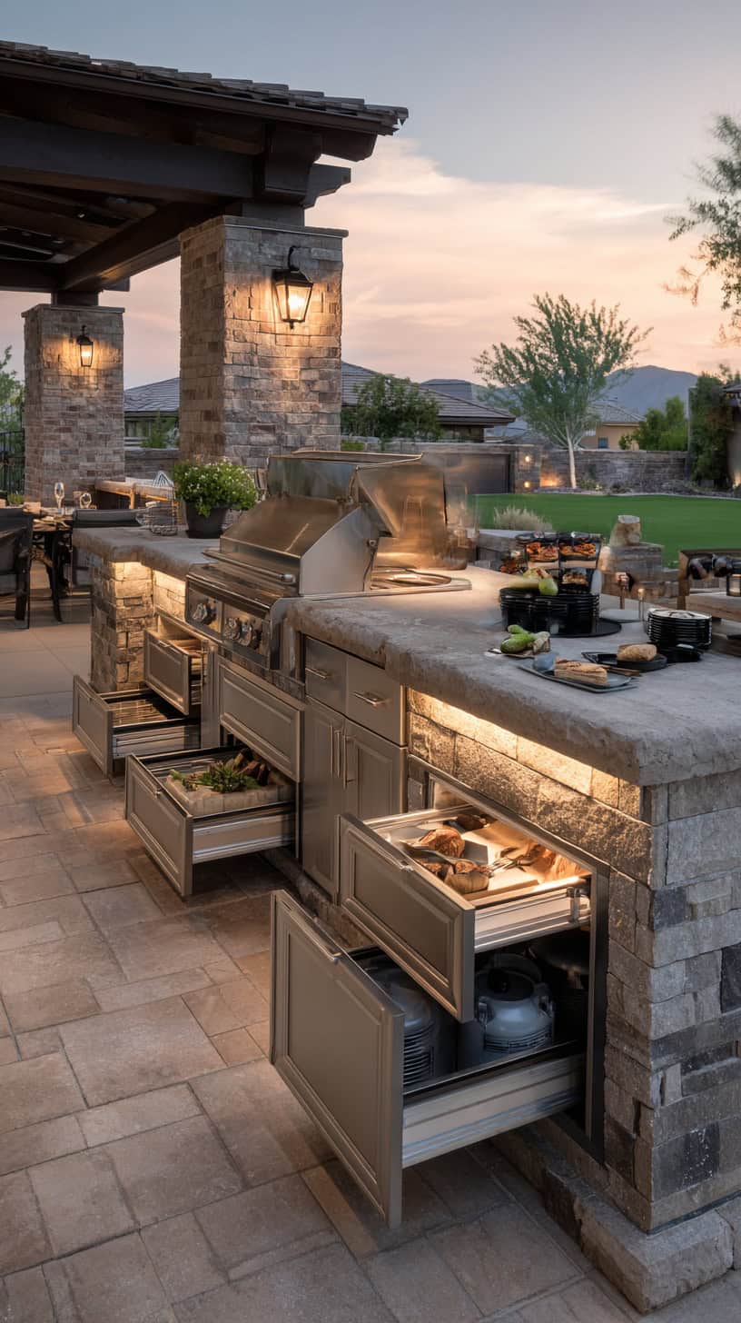 Integrated Storage Island - Image 1