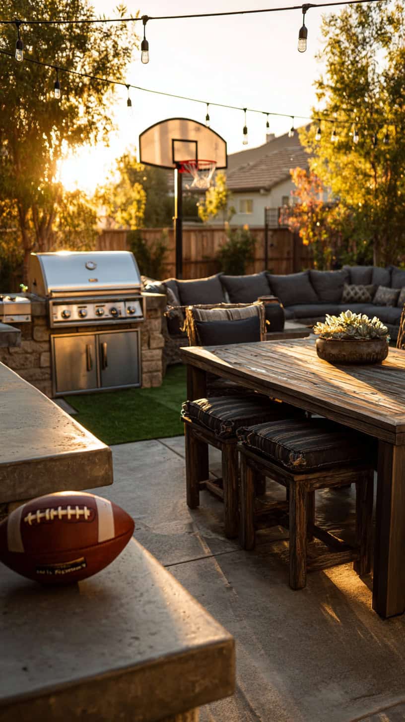Make Your Back Yard BBQ Area Boy-Proof and Fun - Image 1