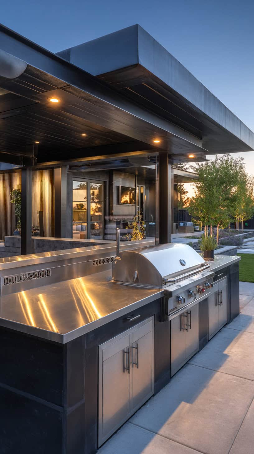 Metal Grill Design and Home Grill Design Elevation - Image 2
