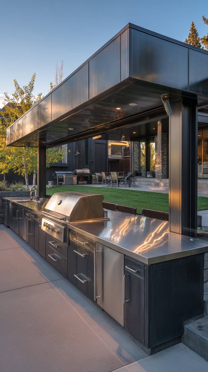 Metal Grill Design and Home Grill Design Elevation - Image 1
