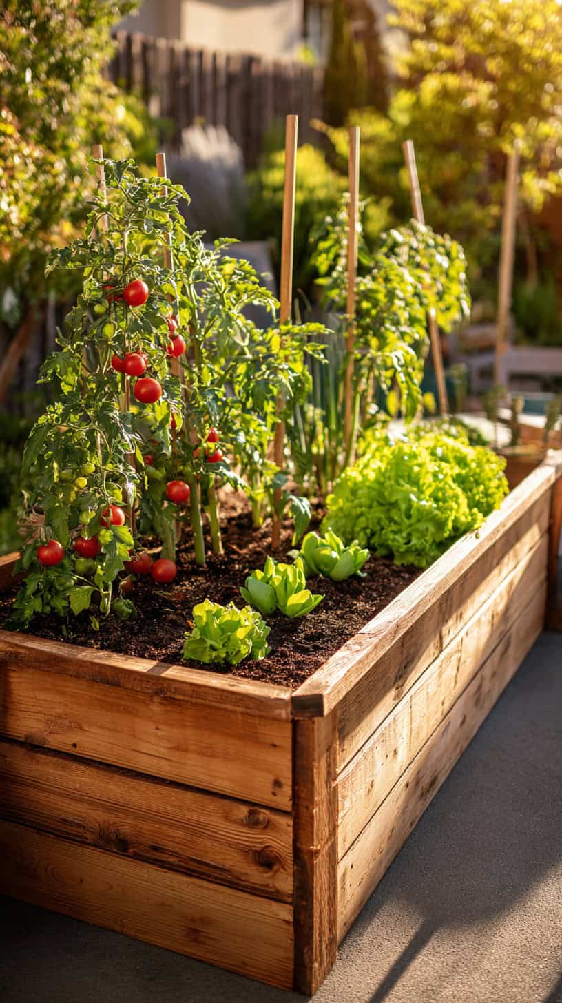 Mini Raised Bed Veggies - Image 2