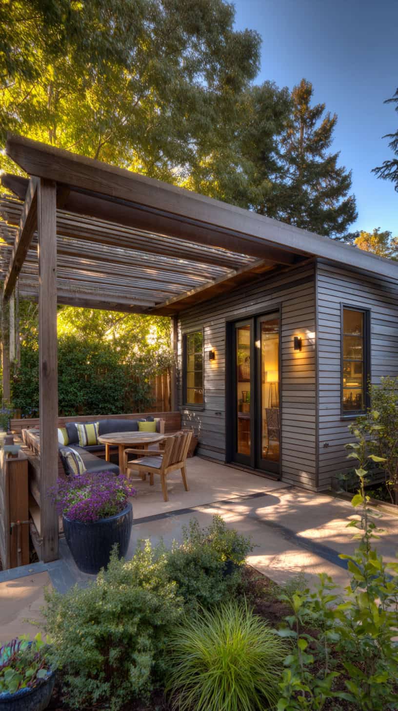 Modern Garden House and Pergola Patio Magic - Image 2