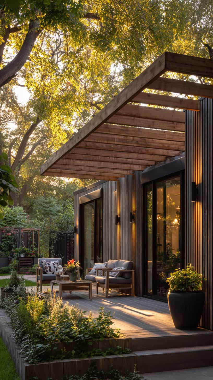 Modern Garden House and Pergola Patio Magic - Image 1