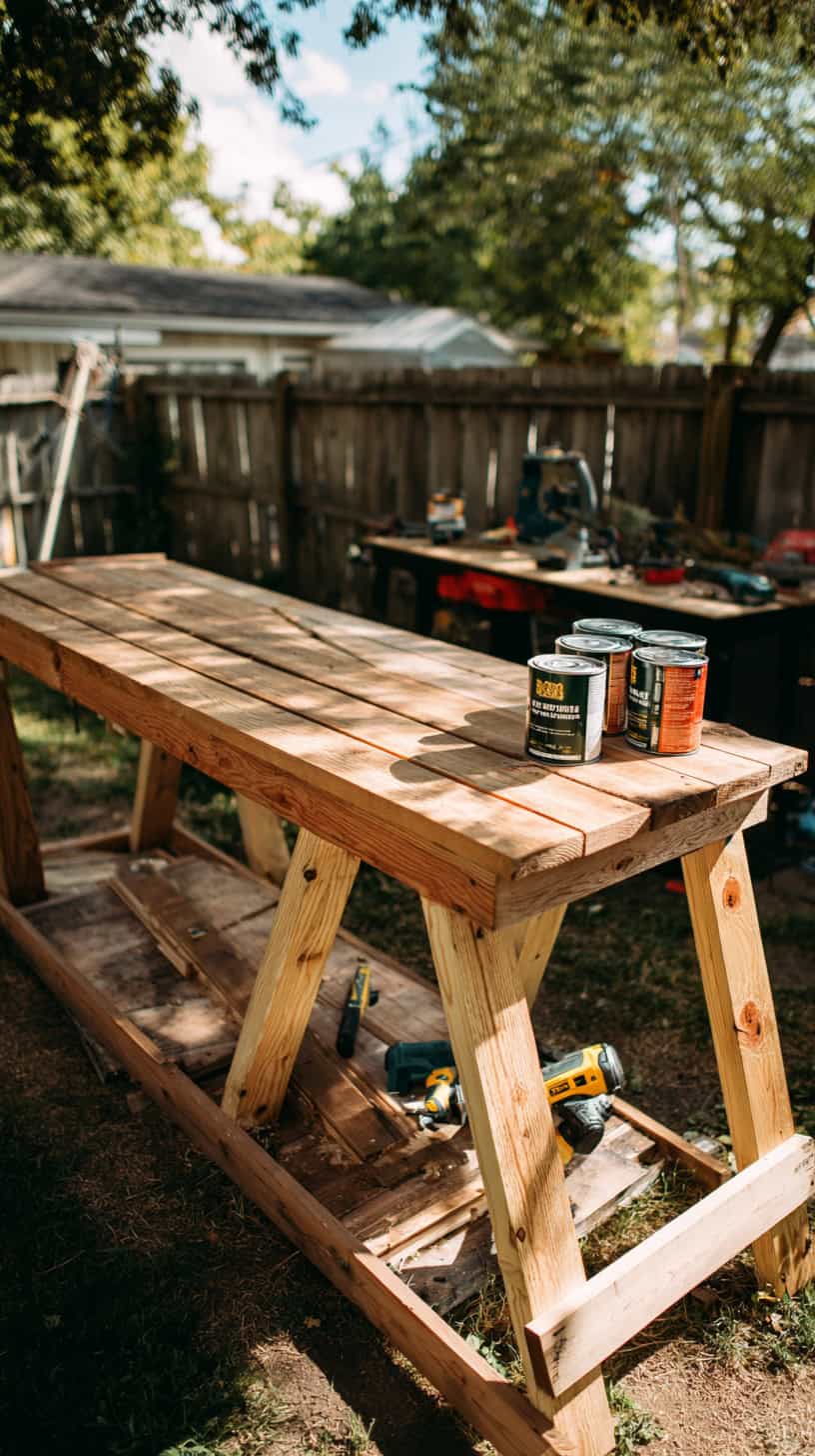 Outdoor Diy Grill Table - Image 1