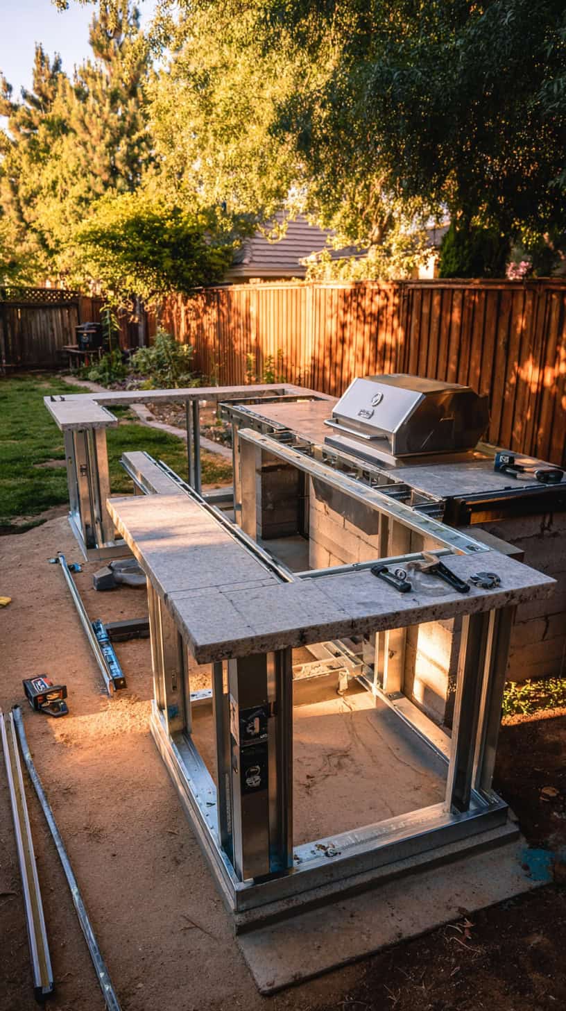 Outdoor Grill Island Diy - Image 2