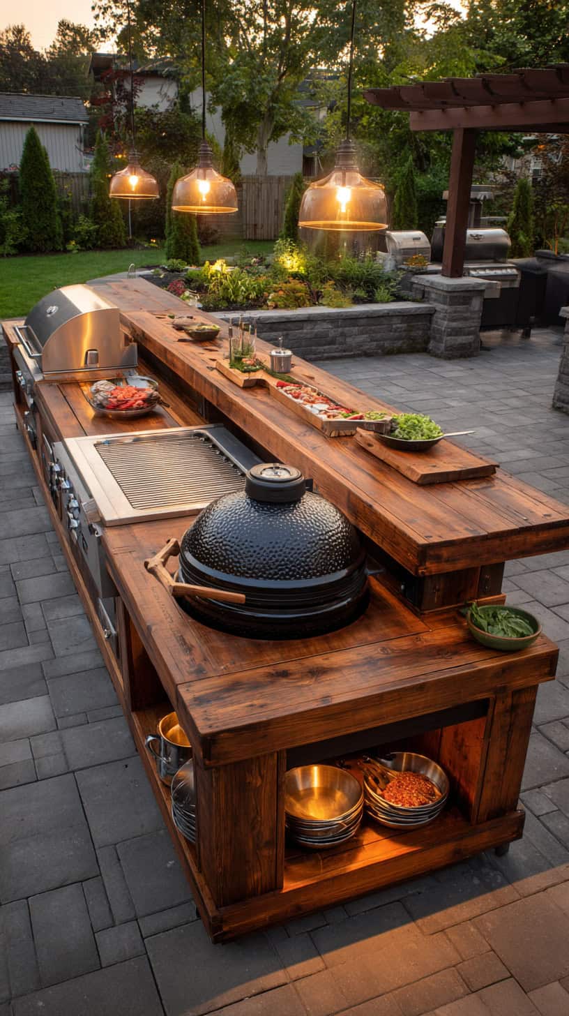 Outdoor Grill Station Combo - Image 1