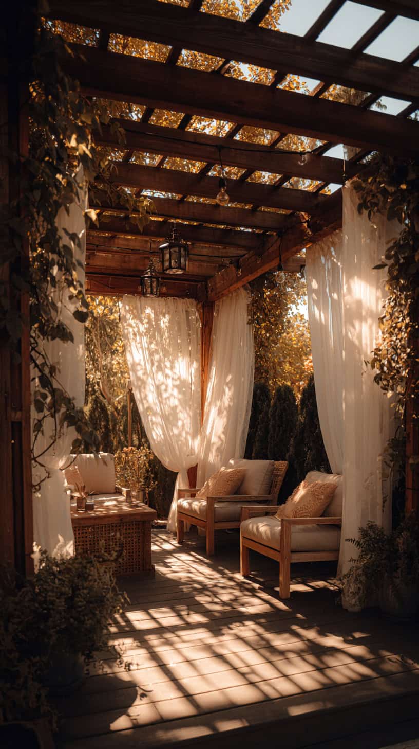 Outside Patio Ideas with Pergolas and Shade - Image 2