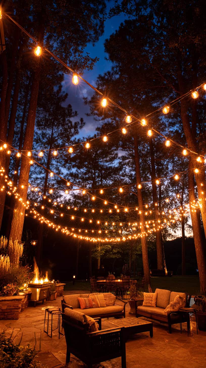 Overhead String Light Lounge - Image 2