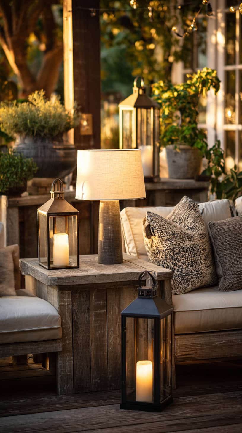 Patio Decorating Ideas That Wow with Warm Glows - Image 1