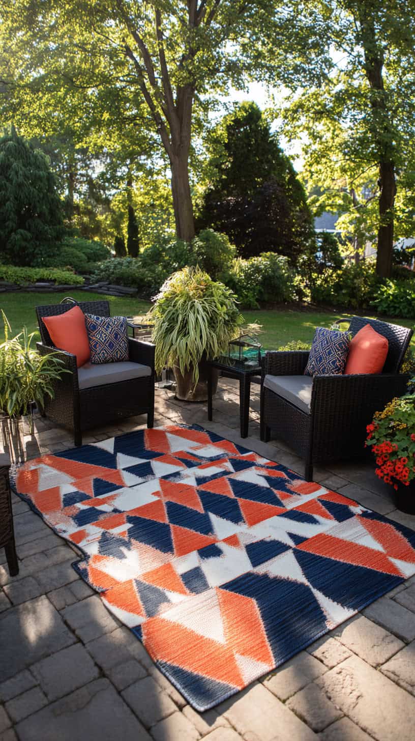 Patio Rug Defined Conversation - Image 2