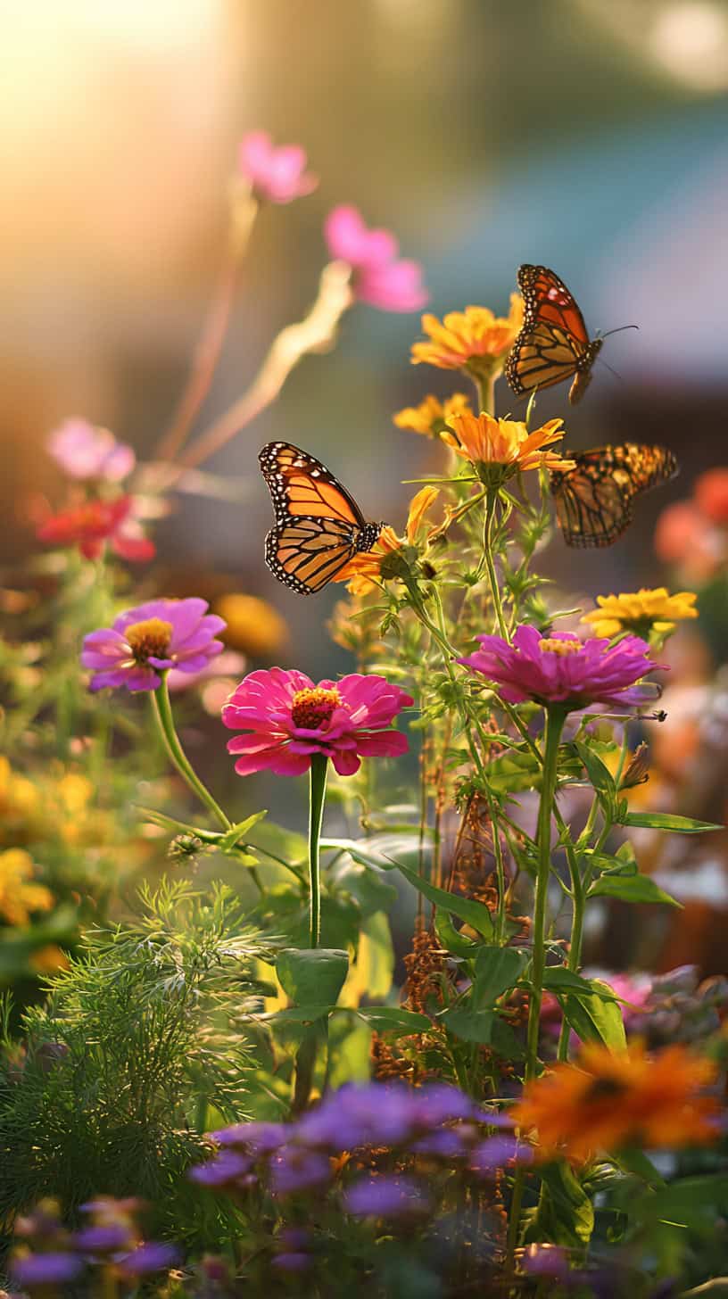 Playful Kid Butterfly Garden - Image 2