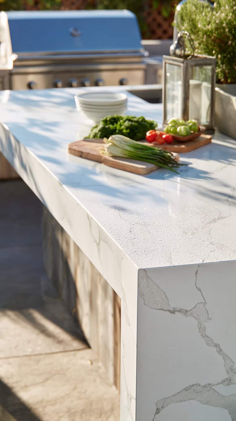 Quartz Countertop Prep Zone - Image 2