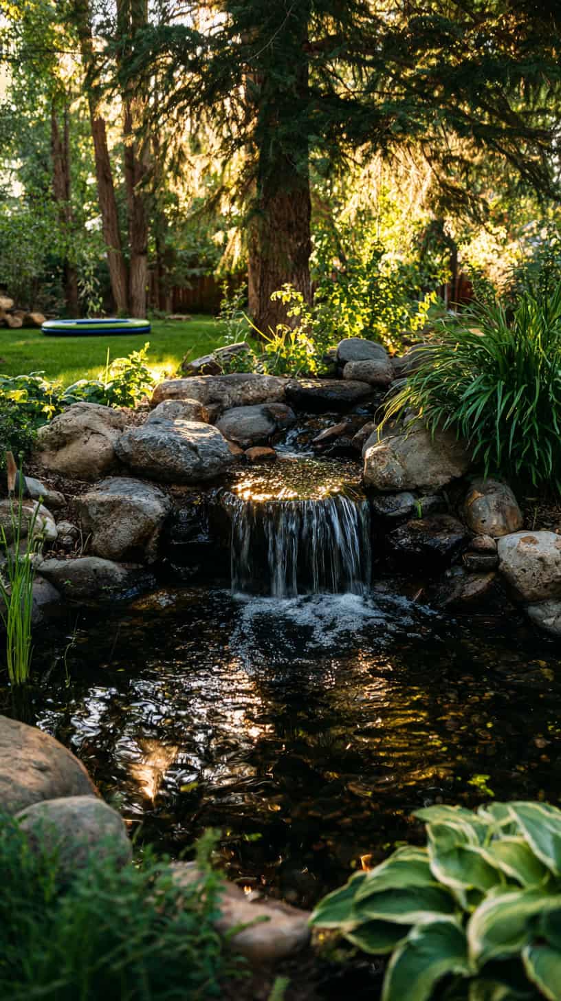 Relaxing Backyard Ideas with Water Magic - Image 1