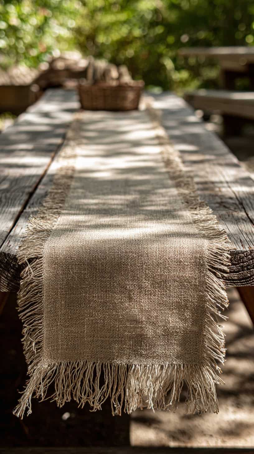 Rustic BBQ Table Runner - Image 2