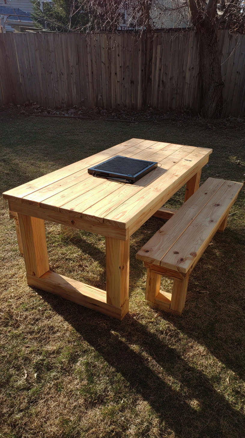 Simple Griddle Picnic Setup - Image 1
