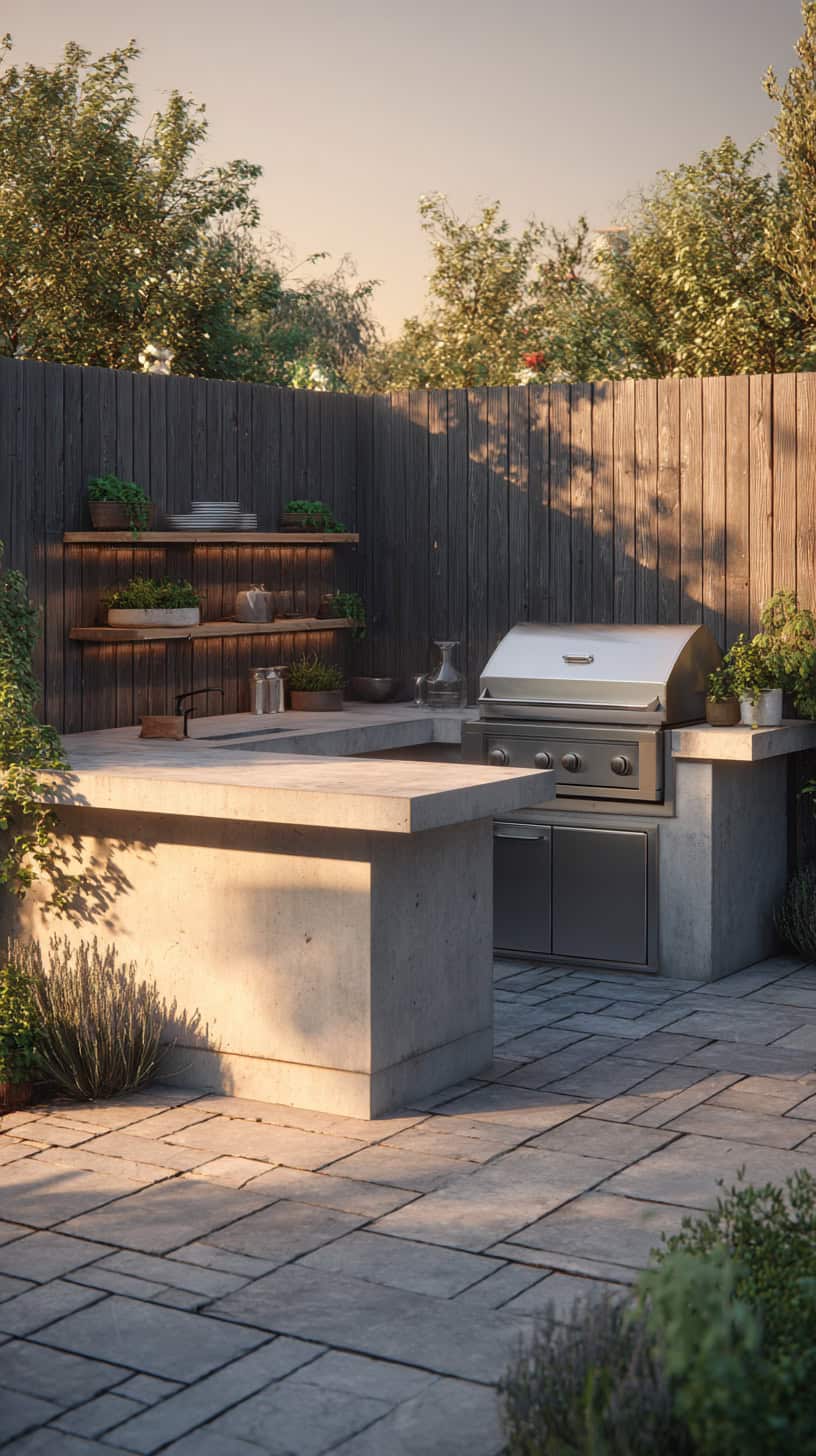 Simple Outdoor Kitchen - Image 2