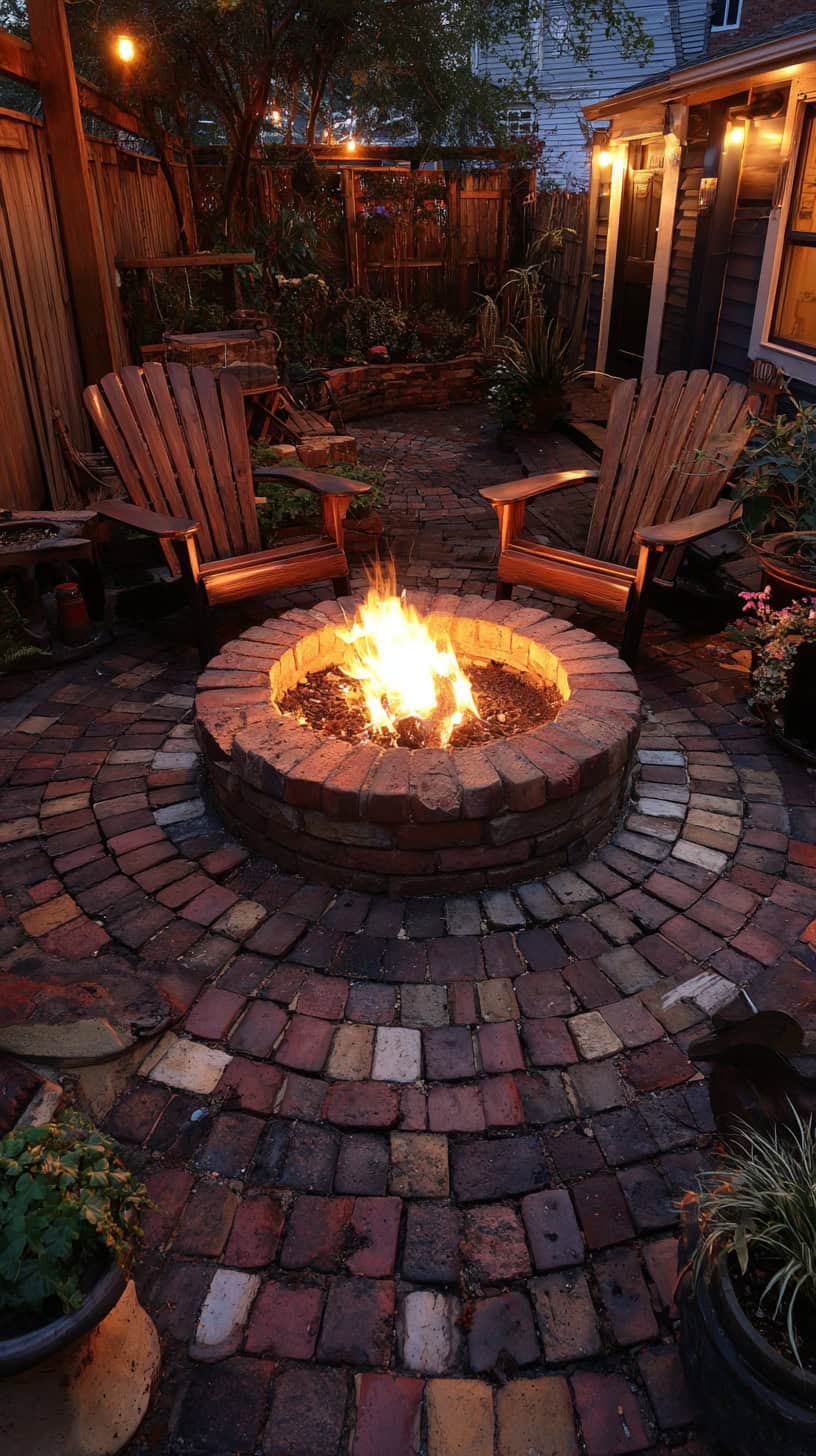 Small Firepits Backyard Ideas for Tight Spaces - Image 2