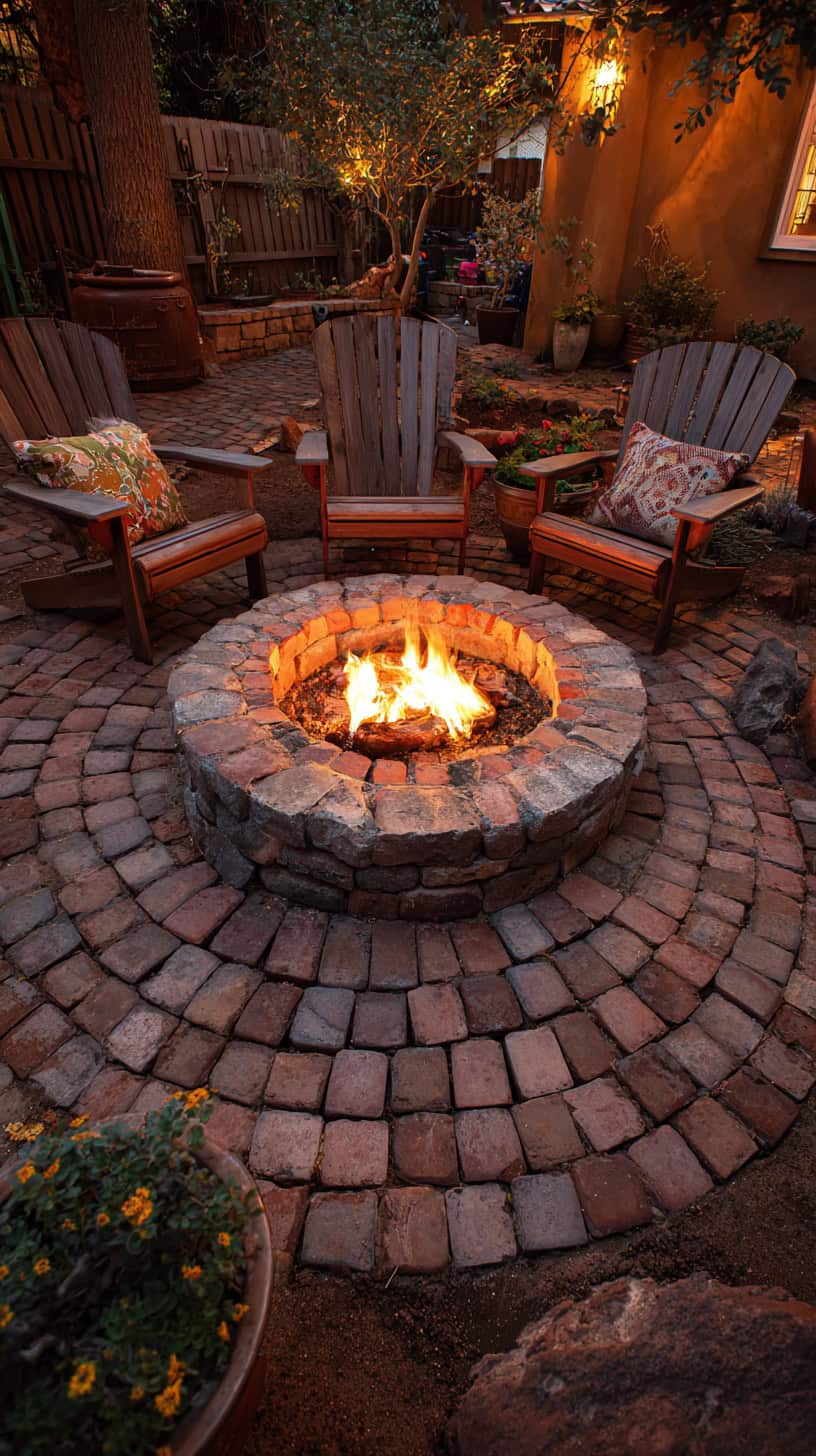 Small Firepits Backyard Ideas for Tight Spaces - Image 1