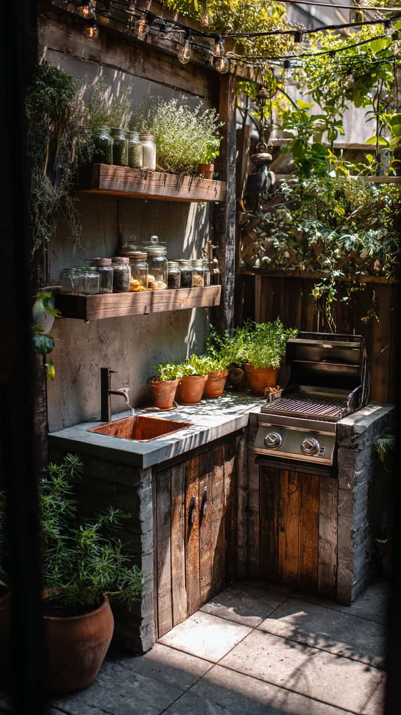 Small Space, Big Dreams: Outdoor Kitchen Ideas for Modest Yards - Image 2