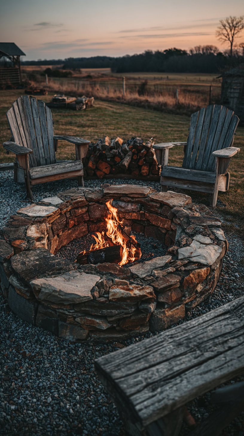 Stone Firepit Gathering Spot - Image 2