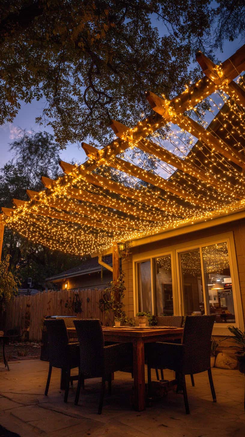 String Light Canopy - Image 1