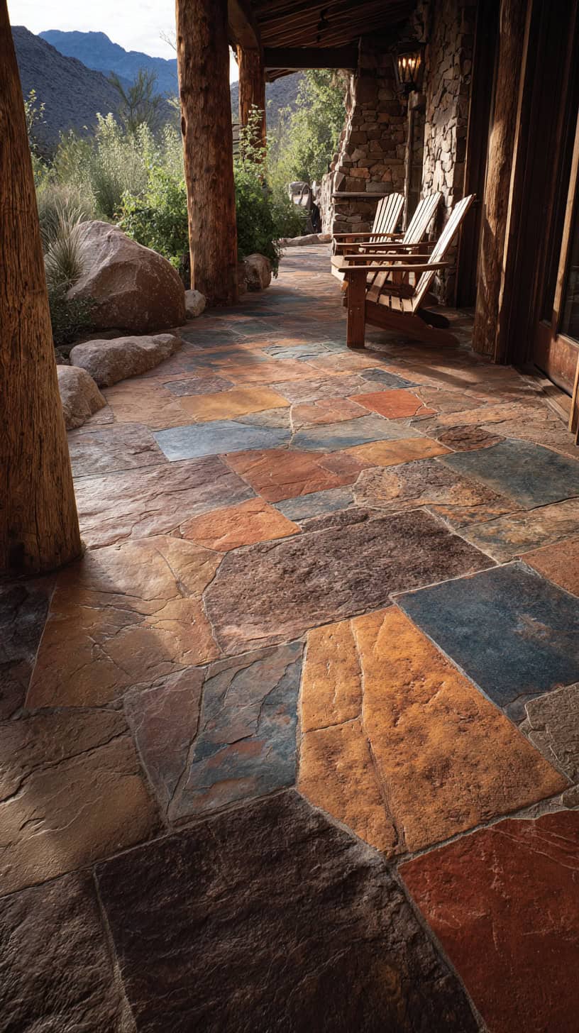 Tile Patio Mountain Vibe - Image 1