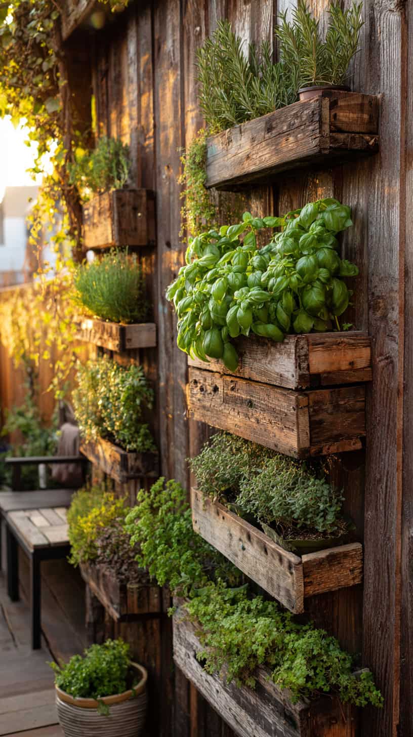 Vertical Herb Wall Planters - Image 2